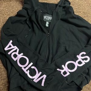 victoria secret sport zip up